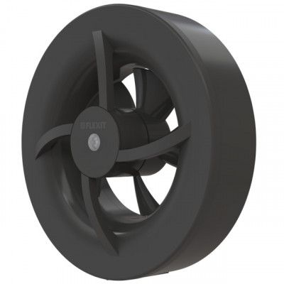 FLÄKT BADRUM PRO 7 FLEXIT SVART | Beijerbygg Byggmaterial