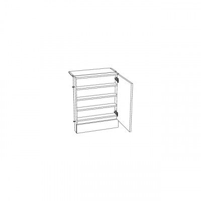 FLÄKTHYLLA 600 HARMONI EFHF6H4 768X600X90 | Beijerbygg Byggmaterial