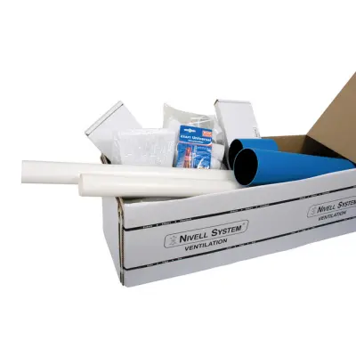 FLÄKTPAKET 50 NIVELL INOMHUS KOMPLETT 50MM RÖR | Beijerbygg Byggmaterial