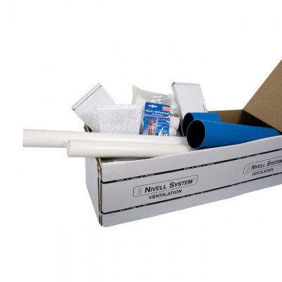 FLÄKTPAKET 50 NIVELL UTOMHUS KOMPLETT RÖR 50MM | Beijerbygg Byggmaterial