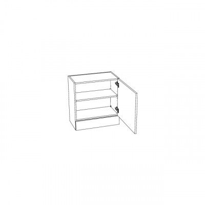 FLÄKTSKÅP 600 H640 STOMME EFSK6 UTAN GGJ | Beijerbygg Byggmaterial