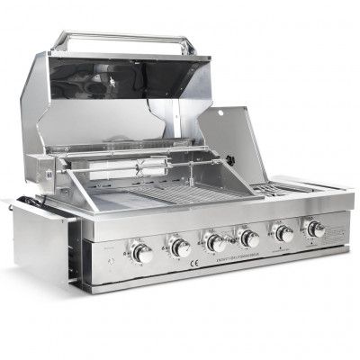 Inbyggnadsgrill gasol för utekök | Rostfri | Seattle