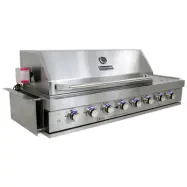 Stor inbyggnadsgrill gasol för utekök | Rostfri | Amarillo