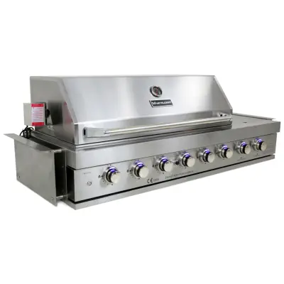 Stor inbyggnadsgrill gasol för utekök | Rostfri | Amarillo