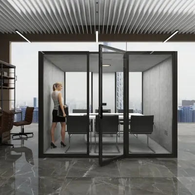 Telefonbås/Mötesbås | 46 personer | Ljudisolerat -30 dB