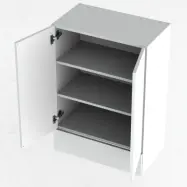 VÄGGSKÅP FLÄKT S 60CM 5082 STOMME VIT05 FRAMKANT VIT | Beijerbygg Byggmaterial