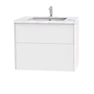 Tvättställsskåp Miller Badrum Brooklyn 80 med Lådor för Bänkskiva