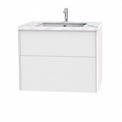 Tvättställsskåp Miller Badrum Brooklyn 80 med Lådor för Bänkskiva