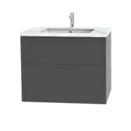 Tvättställsskåp Miller Badrum Brooklyn 80 med Lådor för Bänkskiva