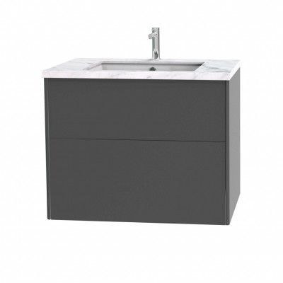 Tvättställsskåp Miller Badrum Brooklyn 80 med Lådor för Bänkskiva