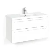 Tvättställspaket Macro Design Soul Vit Shape Square