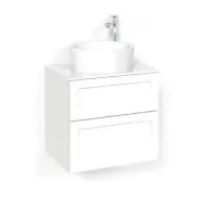 Tvättställspaket Macro Design Soul Vit Shape Sand