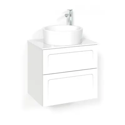 Tvättställspaket Macro Design Soul Vit Shape Sand