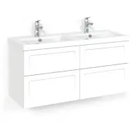 Tvättställspaket Macro Design Soul Vit Shape Square