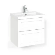 Tvättställspaket Macro Design Soul Vit Frame Square