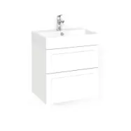 Tvättställspaket Macro Design Soul Vit Shape Deep