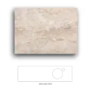 Bänkskiva Macro Design Crown+ Dekton  2010 till Tvättställsskåp Crown