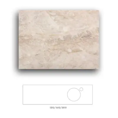 Bänkskiva Macro Design Crown+ Dekton  2010 till Tvättställsskåp Crown