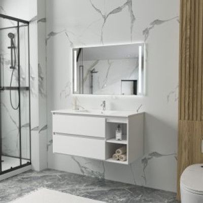 Badrumsmöbler Florence 100 cm - Vit