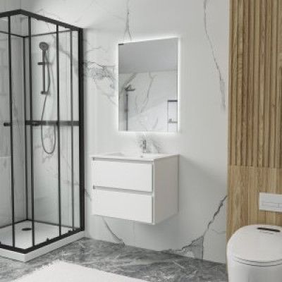 Badrumsmöbler Florence 60 cm - Vit