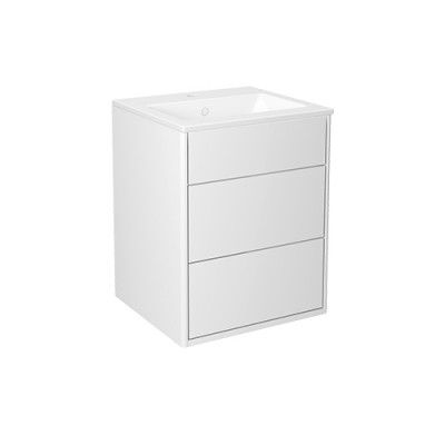 Kommod med tvättställ Gustavsberg Graphic 450 mm