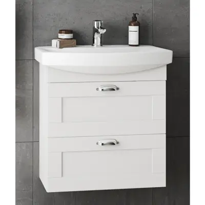 KOMMOD LYCKA LÅDOR VIT 600 | Beijerbygg Byggmaterial