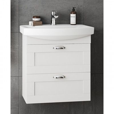 KOMMOD LYCKA LÅDOR VIT RAM 600 | Beijerbygg Byggmaterial