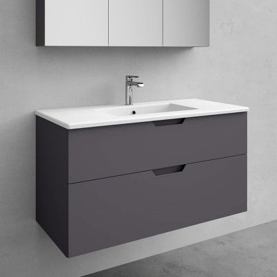 Kommod med tvättställ Noro Studio Antracit