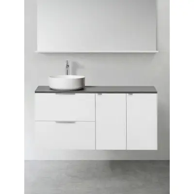 KOMMOD SHAPE 600 MED 2ST SIDOMODUL MJUKST 300 VIT | Beijerbygg Byggmaterial