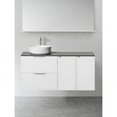 KOMMOD SHAPE 600 MED 2ST SIDOMODUL PUSH 300 VITBLANK | Beijerbygg Byggmaterial