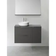 KOMMOD SHAPE 600 MED SIDOMODUL MJUKST 300 ANTRACIT | Beijerbygg Byggmaterial