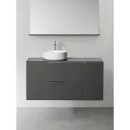 KOMMOD SHAPE 800 MED SIDOMODUL MJUKST 300 ANTRACIT | Beijerbygg Byggmaterial