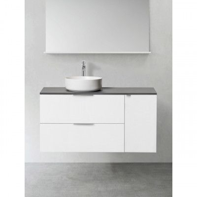 KOMMOD SHAPE 800 MED SIDOMODUL MJUKST 300 VITBLANK | Beijerbygg Byggmaterial