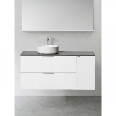 KOMMOD SHAPE 900 MED SIDOMODUL MJUKST 300 VITBLANK | Beijerbygg Byggmaterial