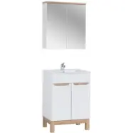 Badrumsmöbler Bali - Tvättställ med spegel