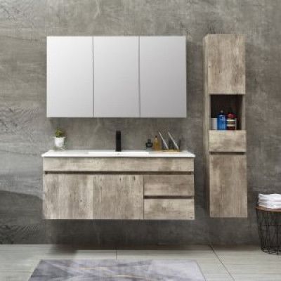 Badrumsmöbler Barcelona 120 cm - Betongimitation