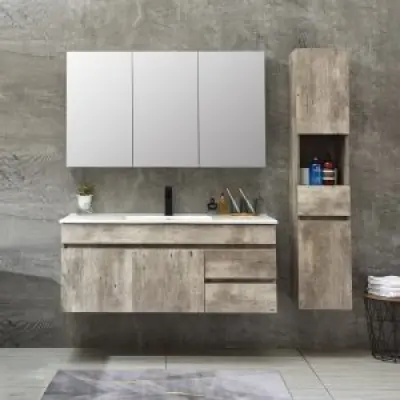 Badrumsmöbler Barcelona 120 cm - Betongimitation