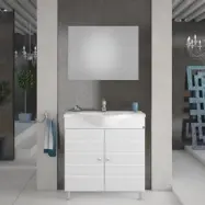 Nyon Badrumsmöbler 80 cm - paket - Badrumspaket, Badrumsmöbler