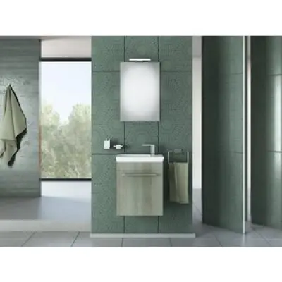 Badrumsmöbler Iris 45 - Grått med spegel