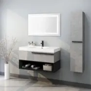 Badrumsmöbler Lissabon - Betongimitation