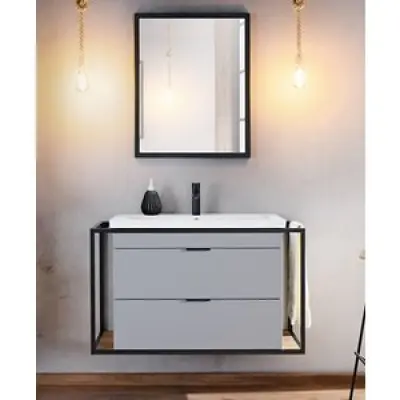 Badrumsmöbler Manhattan 100 cm