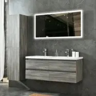 Badrumsmöbler Ella - Träimitation