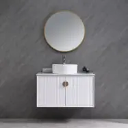 Badrumsmöbler Vienna Large - Vit