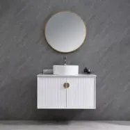 Badrumsmöbler Vienna Medium - Vit