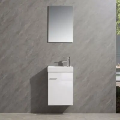 Badrumsmöbler Fjord - Vit