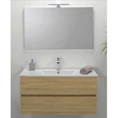 Badrumsmöbler Nordic Oak - Ljus trä