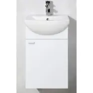 Badrumsmöbler - Tvättställ Vitt