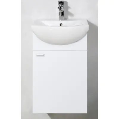 Badrumsmöbler - Tvättställ Vitt