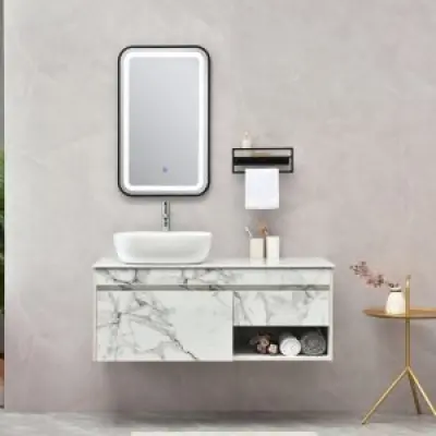 Badrumsmöbler Rock - Marmorimitation