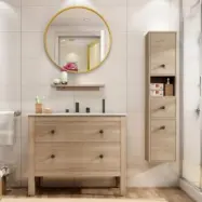 Paris Badrumsmöbler 100 cm - paket